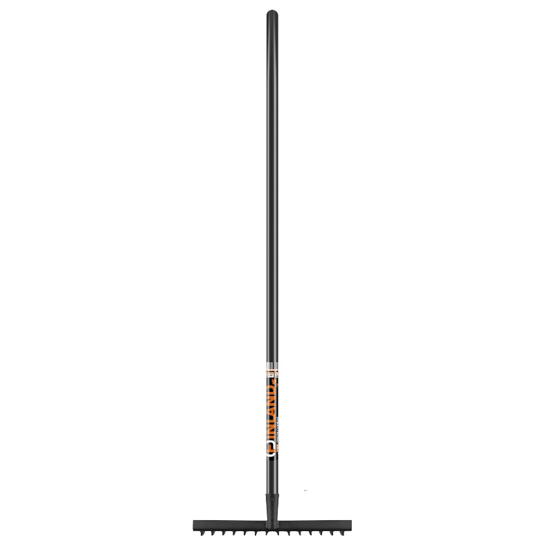 Грабли стальные Finland 1705-ч 390х1380 мм 14 зубьев деревянный черенок 893₽