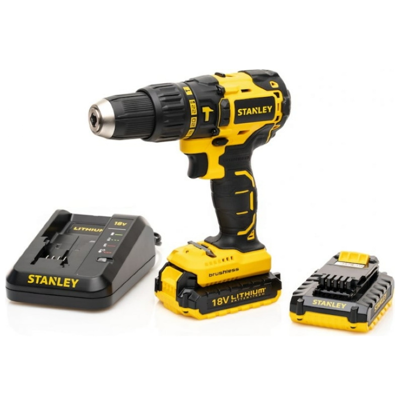 Аккумуляторная ударная дрель-шуруповерт Stanley SBH20D2K-RU в Иваново