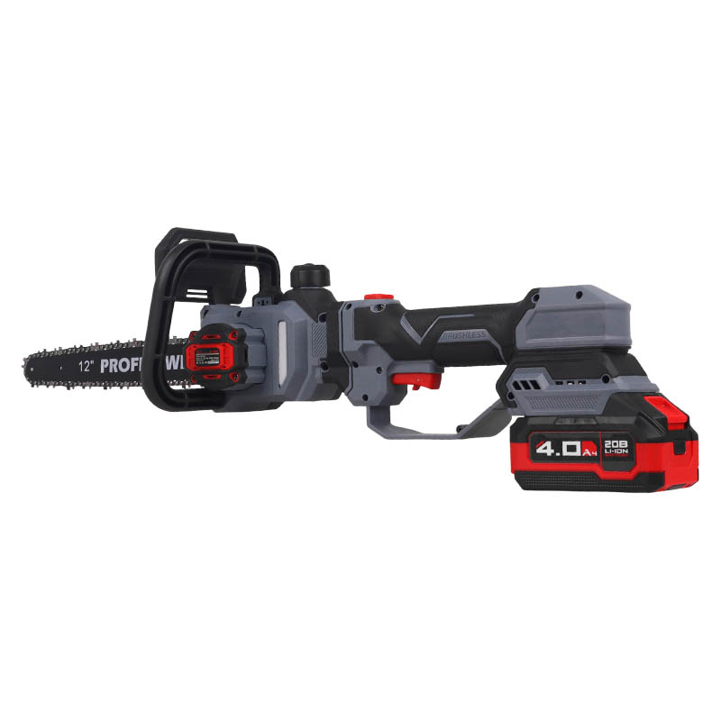 Аккумуляторная бесщеточная цепная пила ProfiPower PL-12 E0285, 20В, 12", с штангой телескопической , Li-ion-2 шт, 4.0Ач,З/У, в коробке в Коврове