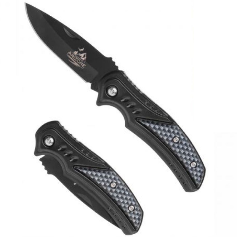 Нож складной туристический Arizone 28-160014, 16 см, блистер