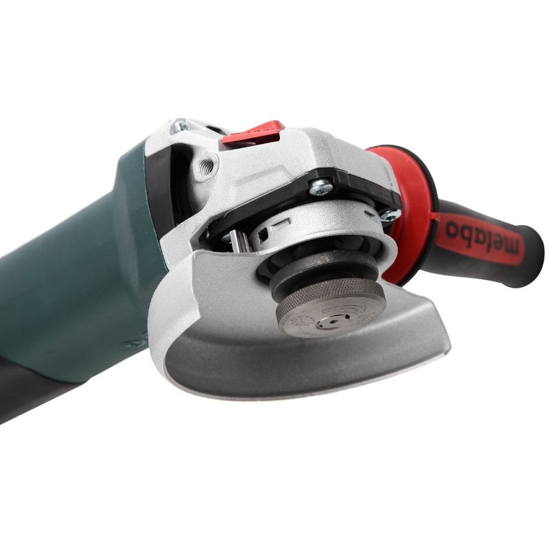 Угловая шлифмашина (болгарка) Metabo WEV 15-125 Quick 600468500, 125 мм, 1550 Вт, плавный пуск, регулировка оборотов, в кейсе