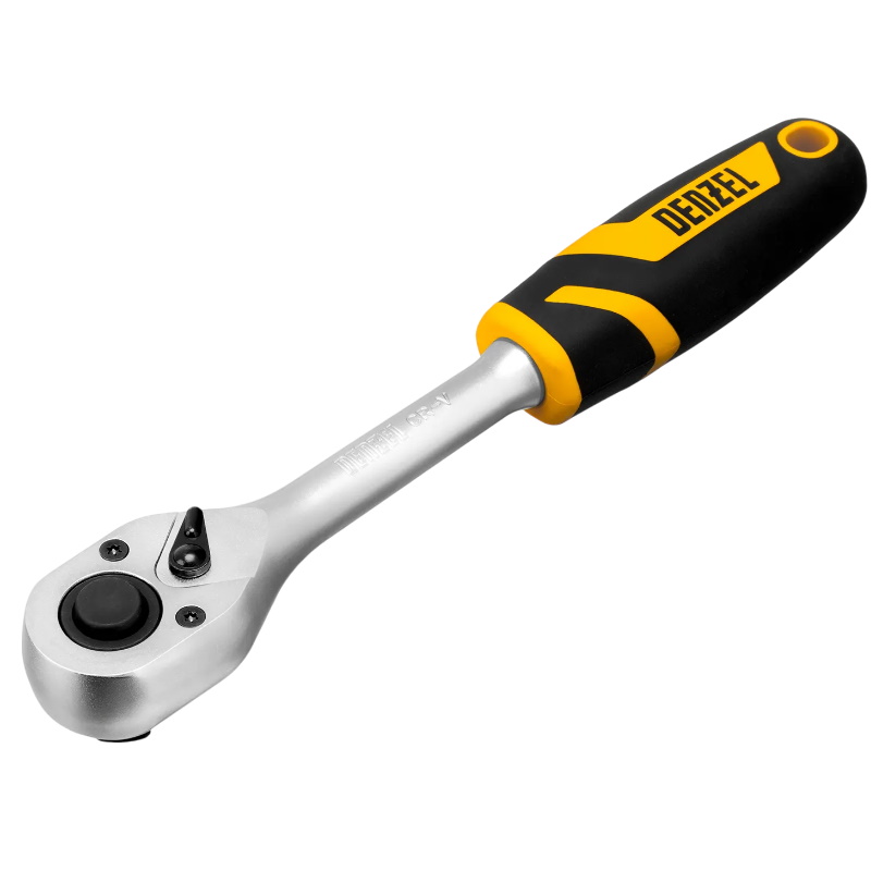 Набор инструментов Denzel 15814, 1/2", 1/4", CrV, S2, пластиковый кейс, 109 предметов