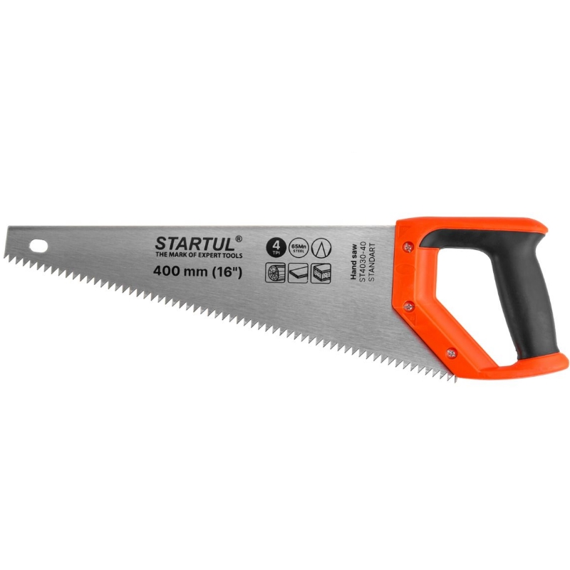 Ножовка по дереву Startul STANDART ST4030-40 400мм 4 TPI 238₽