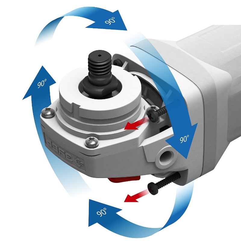 Угловая шлифмашина Зубр УШМ-115-800 МЗ (11000 оборотов/мин, мощность 800 вт)