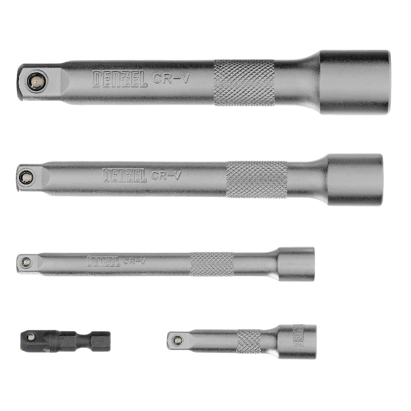 Набор инструментов Denzel 15807, 1/2", 1/4", 3/8", CrV, S2, пластиковый кейс, 216 предметов в Угличе