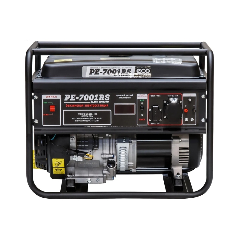 Бензиновый генератор Eco PE-7001RS Black Edition, EC1566-2 в Костроме