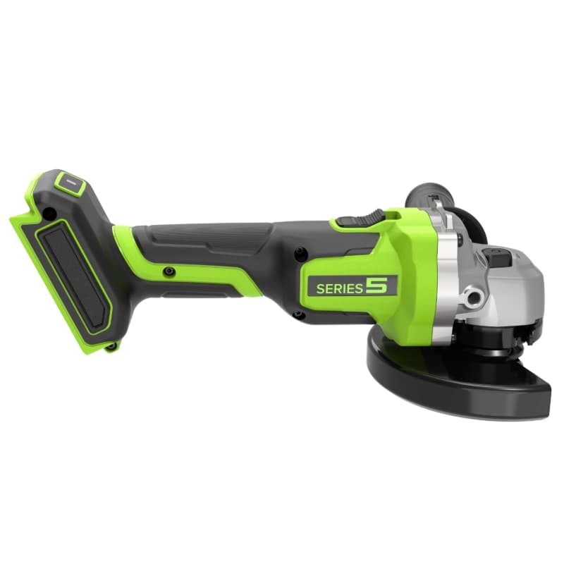 Угловая шлифовальная машина Greenworks AG590 24V 3201007CUH, аккумуляторная, б/щет, 125 мм, 8500 об/мин,  АКБ 8Ач, ЗУ в Череповце