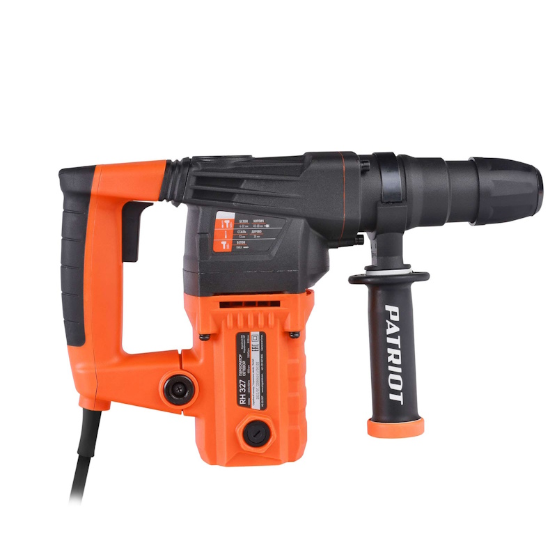 Перфоратор Patriot RH 327 140301337 в кейсе, с защитной муфтой, с виброзащитой в Муроме