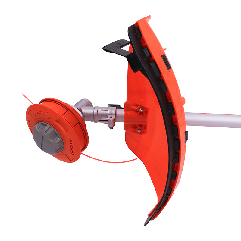 2-х тактный бензиновый триммер Patriot PT 5555ES Country (объем двигателя 52 см³, бак 1.1 л, леска + нож)