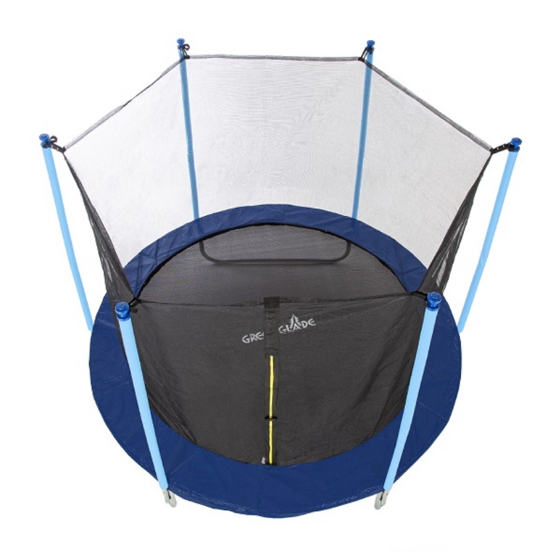 Батут Green Glade 8-футовый 3 ножки 6 стоек без верхнего кольца (fiber rod), B7081 в Нижнем Новгороде
