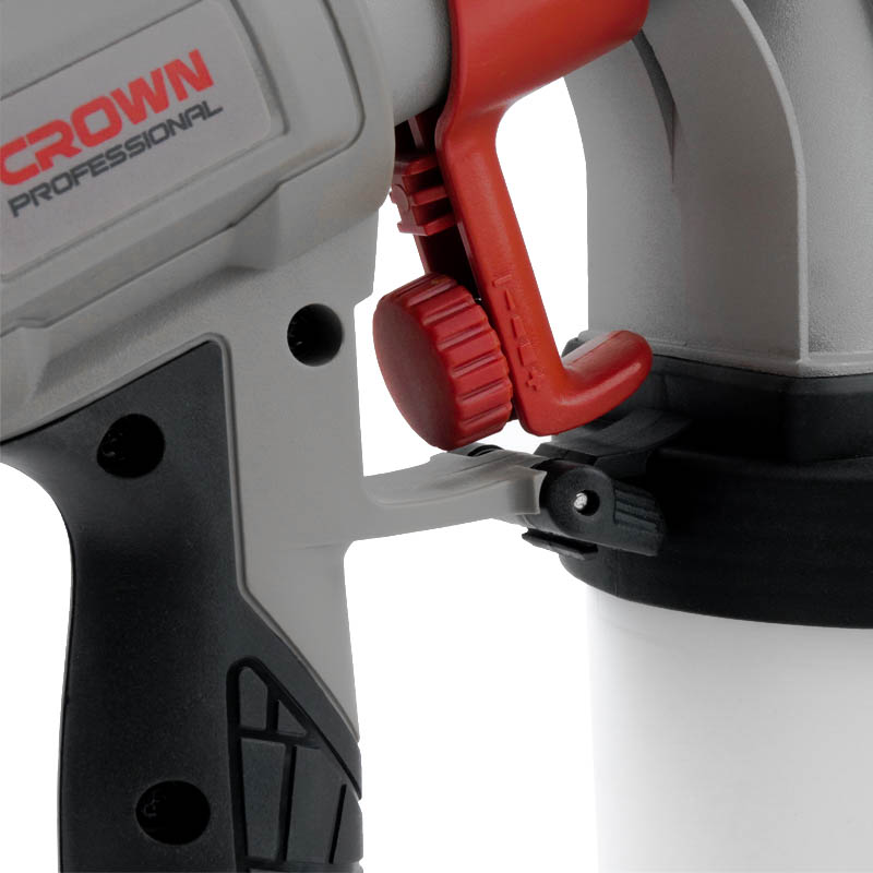 Электрический краскопульт Crown CT31014, объем бачка 0,9 л, 100 DIN