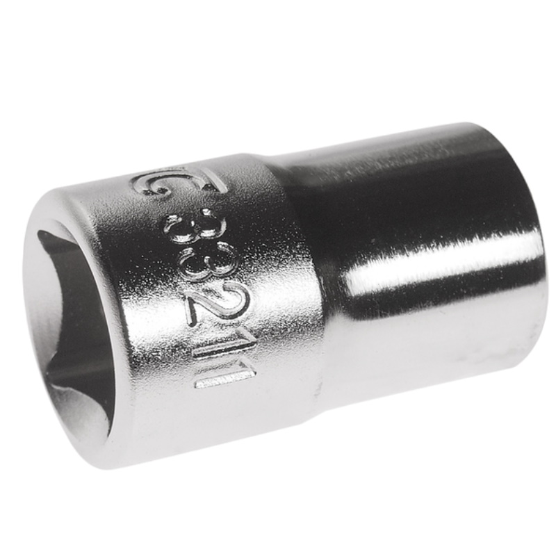 Головка торцевая JTC JTC-33211, 6-гранная, 3/8", 11 мм, длина 28 мм