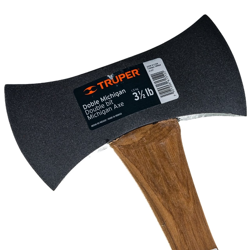 Мичиганский двусторонний Truper DHM-3-1/2M 14964, 1,6 кг, рукоятка из орехового дерева в Вологде