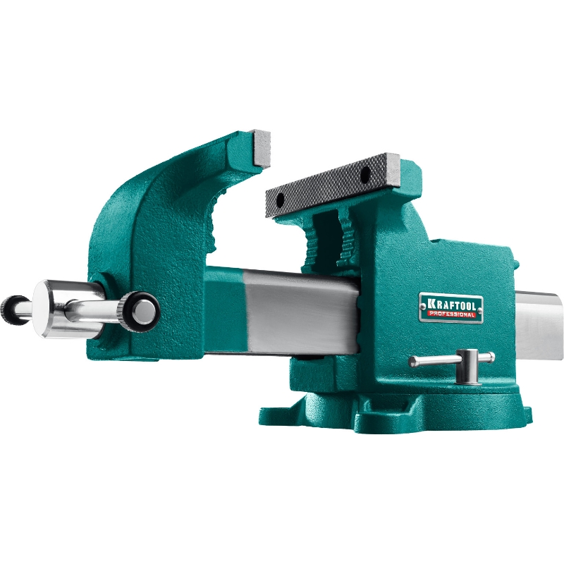 Тиски Kraftool STEEL 32701-125, 125 мм, стальные слесарные в Череповце