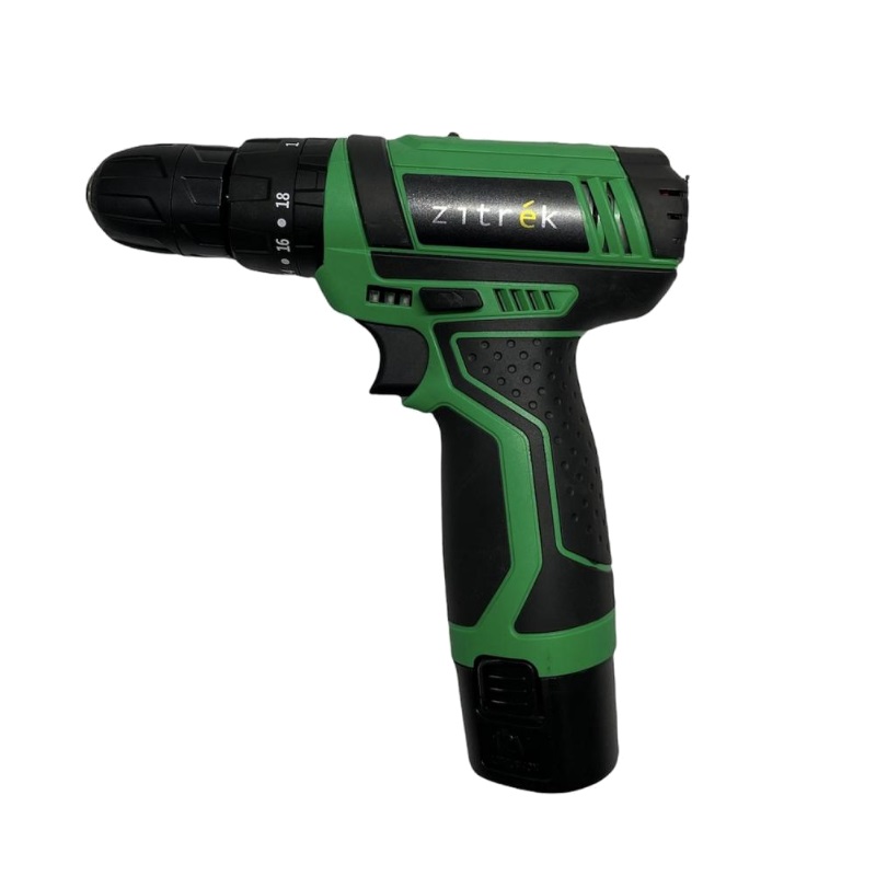 Дрель аккумуляторная ударная Zitrek Crusher 14-Li 063-4054 2xАКБ 12 В Li-ion ЗУ кейс бита 2753₽