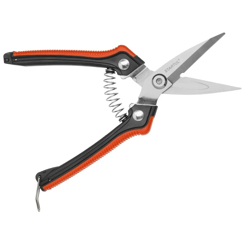 Секатор Startul Garden ST6410-05 с прямыми лезвиями, 19см в Рыбинске