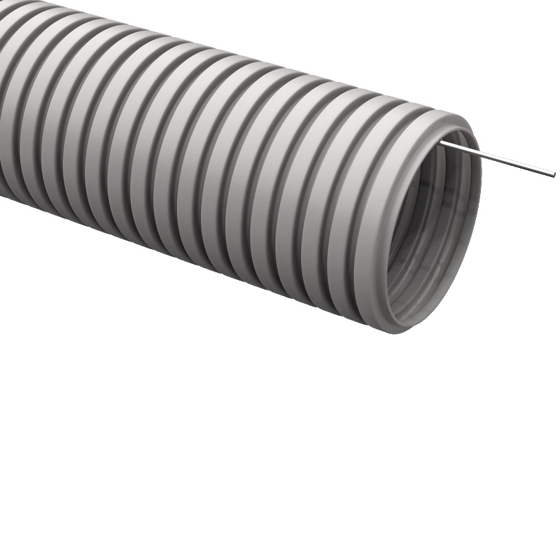 Труба гофрированная IEK CTG20-25-K41-050-G, ПВХ, d=25, с зондом, 50 м, GENERICA