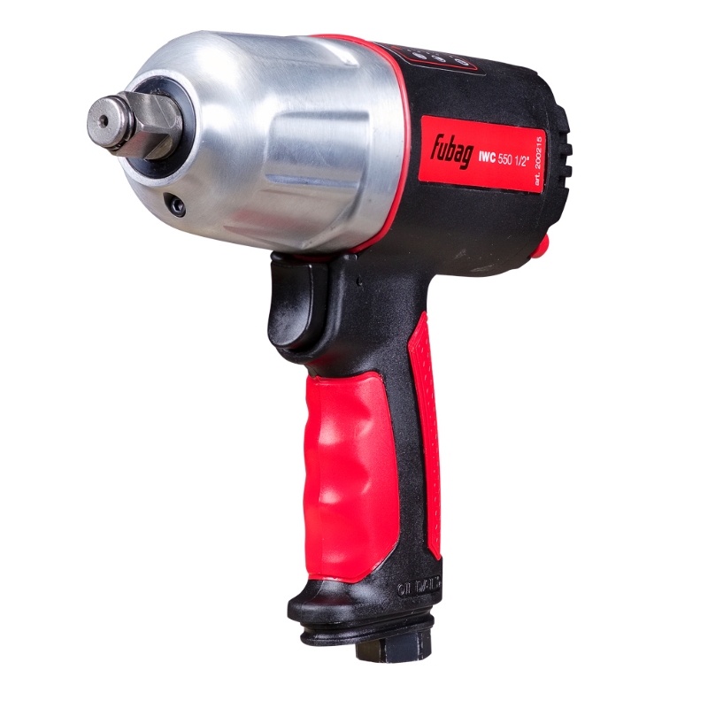 Пневмогайковерт ударный Fubag IWC 550 200215 12 550 Нм 62 бар композитный корпус 11180₽