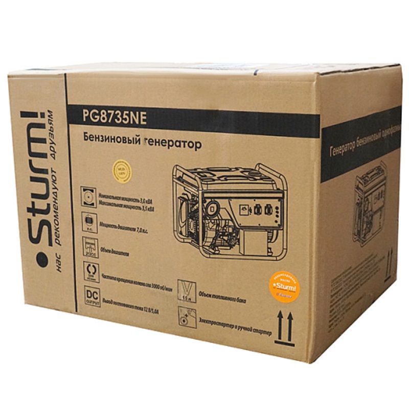 Бензиновый генератор Sturm PG8735NE в Туле