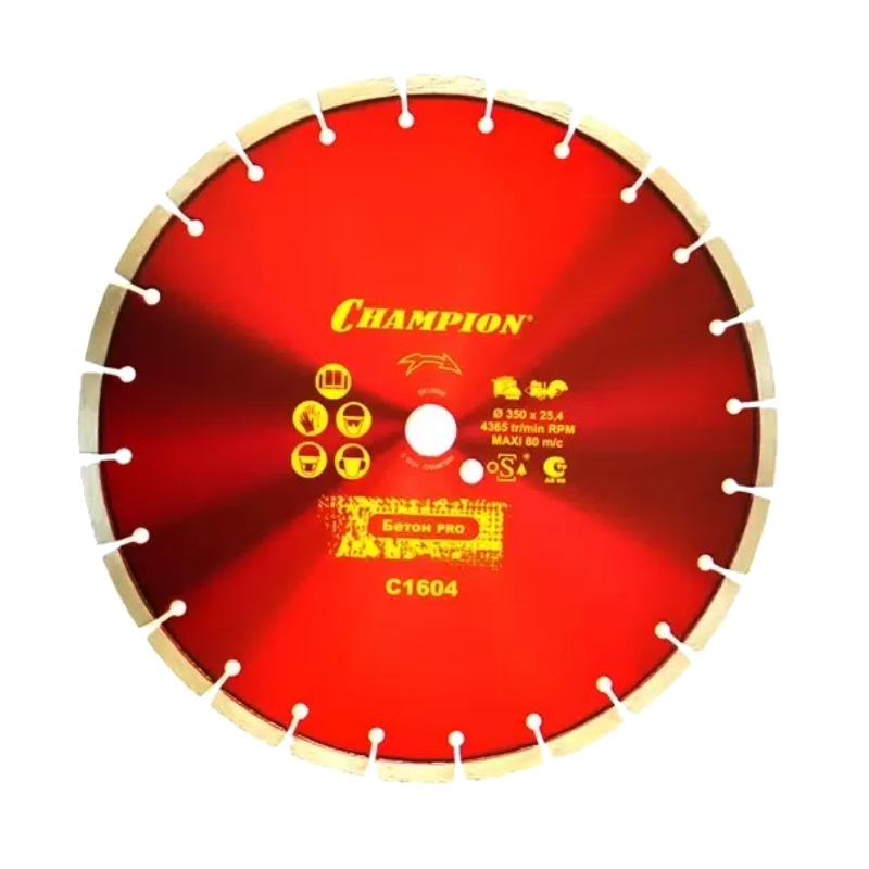Диск алмазный Champion Concremax ST (бетон, 350x25.4 мм) С1604 во Владимире