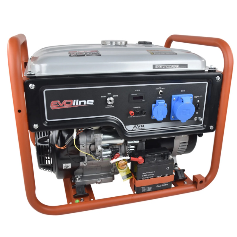 Генератор бензиновый EVOline PB 7000 E 1T90DF706EVO, произведено Zongshen