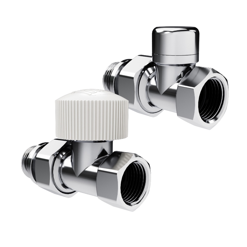 Набор термостатический прямой Royal Thermo Design 1/2"М30х1,5 (Хром), НС-1640377