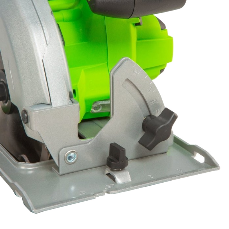 Дисковая пила аккумуляторная Greenworks GD24CS 1500907CUG, 24V, б/щет, 185х20 мм, 4500 об/мин, рез 63 мм,1х5Ач, ЗУ, коробка в Иваново