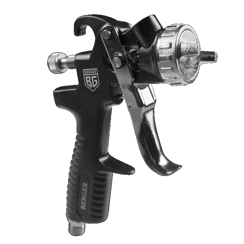 Краскопульт пневматический Berger ГРАУ BG1368 HP 15 мм верхний бачок