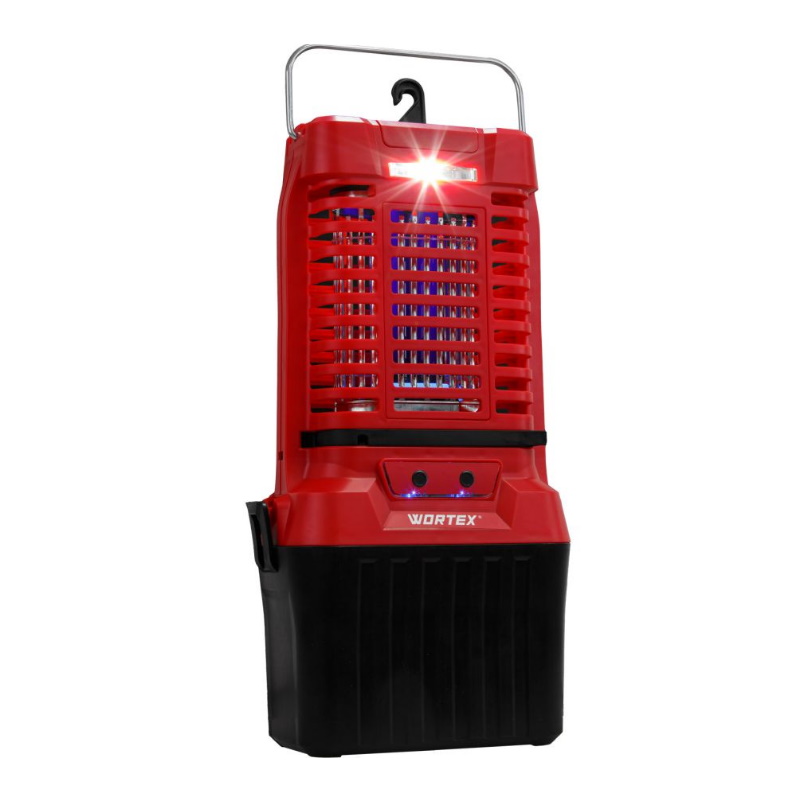 Аккумуляторный уничтожитель насекомых Wortex CBZ 1825 XLT SOLO 1335862, 18 В, 10 Ват, напряжение сетки 2500 В, 33-65 Л в Рыбинске