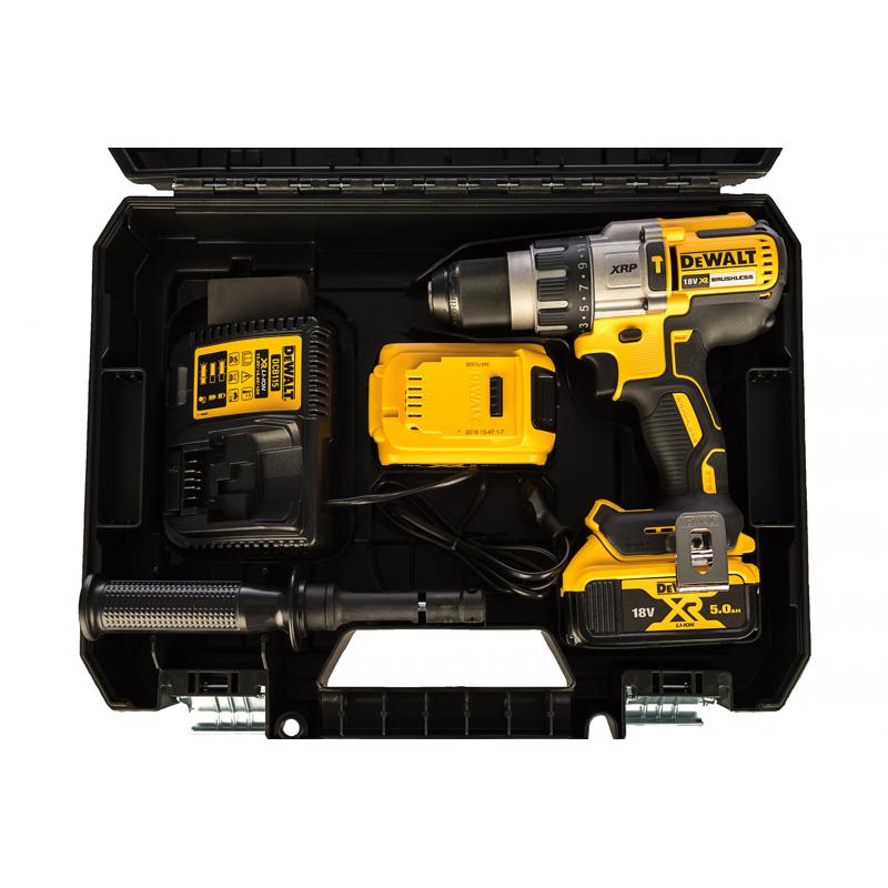 Аккумуляторная ударная дрель-шуруповерт DeWalt DCD 996 P2 (напряжение 18в, емкость 5 Ач) в Угличе