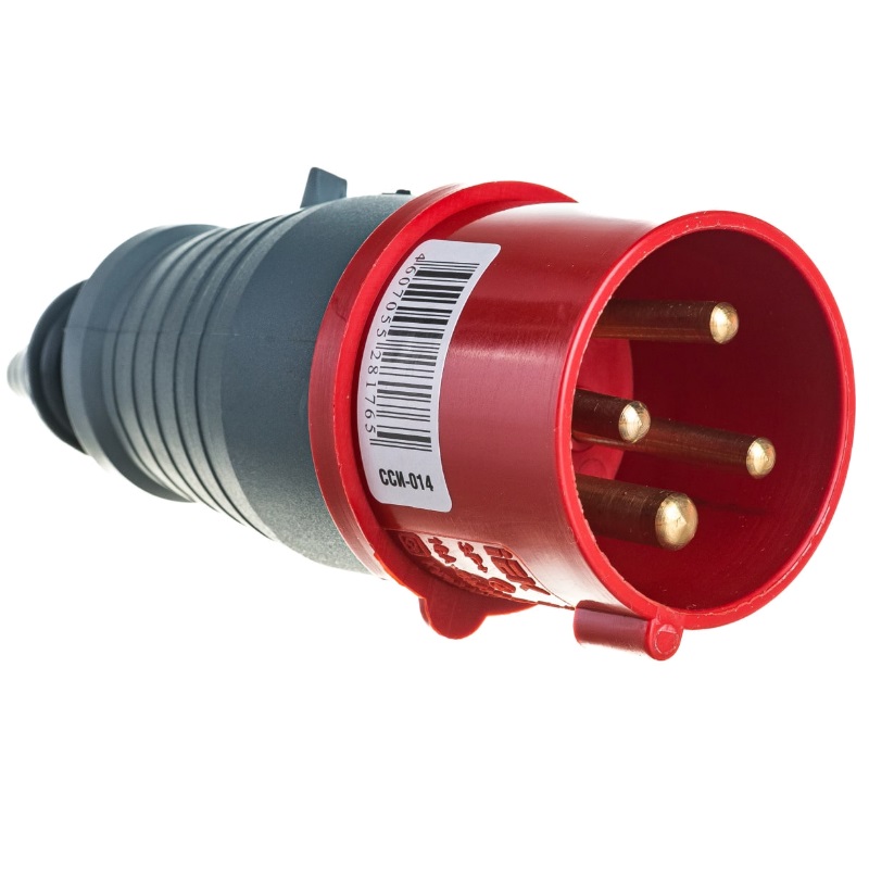 Вилка электрическая кабельная IEK ССИ-014 (16 А, 3P+PE, 380 В, IP44) PSR02-016-4 в Кинешме