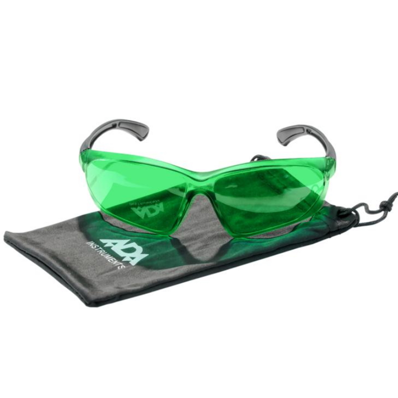 Очки лазерные Ada Visor Green для усиления видимости зелёного лазерного луча А00624