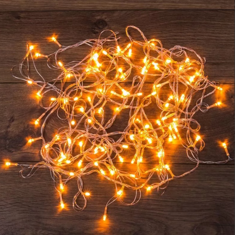 Гирлянда светодиодная Neon-Night 303-063 1250847, 10м 100LED теплый белый в Туле