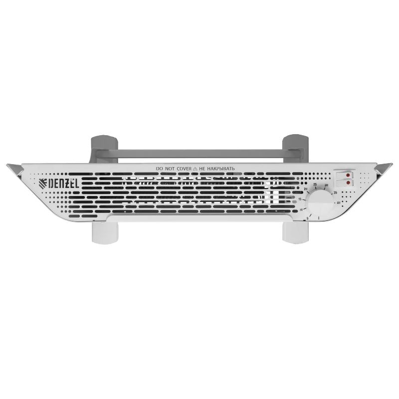 Конвектор электрический Denzel XCE-1000 98130,  230 В, 1000 Вт, белый, сушилка, колеса, Х-элемент в Вологде