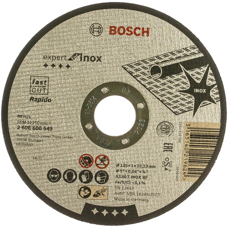 Отрезной диск по металлу Bosch 2.608.600.549 (125x1x22.2 мм) в Иваново