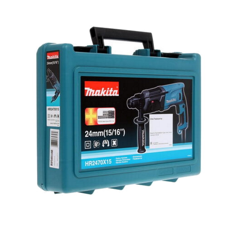 Перфоратор Makita HR2470X15 187285, с защитной муфтой в Костроме