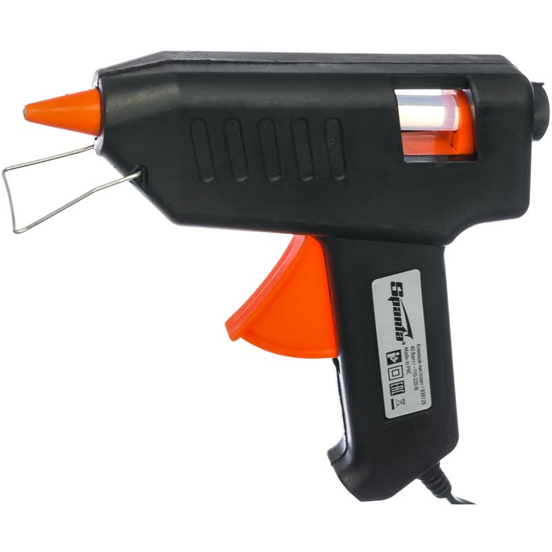 Клеевой пистолет Sparta 930125 сетевое питание 221₽