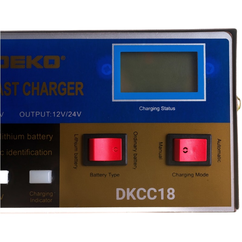 Зарядное устройство Deko DKCC18 051-8054, 12/24 В, 18 А  в Череповце