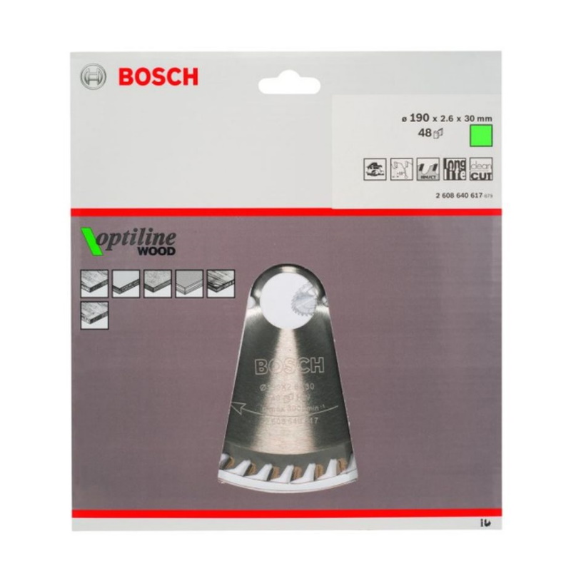 Пильный диск Bosch STD WO 190x30-48T 2608640617 в Туле