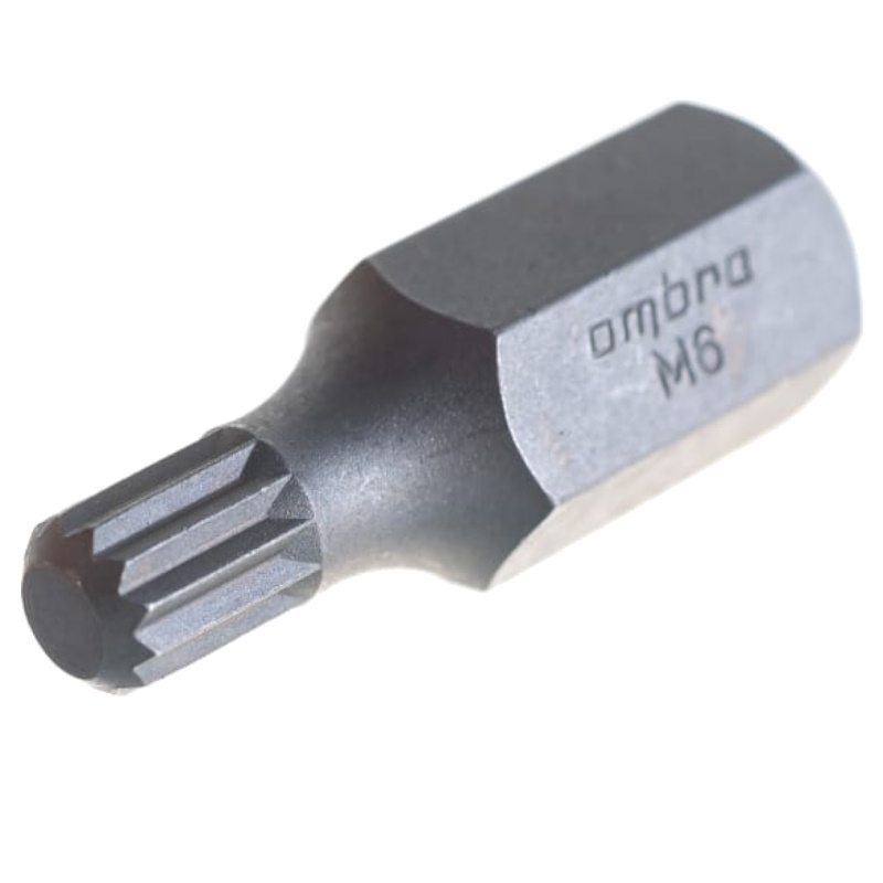 Вставка-бита Ombra 531706 055844, 10 мм DR, SPLINE M6, 30 мм в Иваново