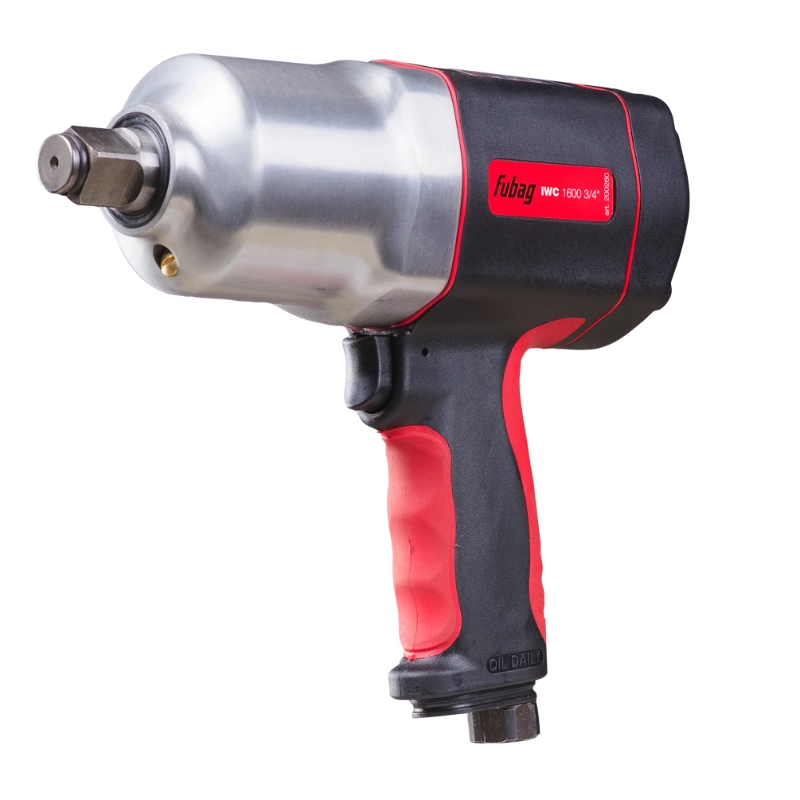 Пневмогайковерт ударный Fubag IWC 1600 200260 34 1600 Нм 62 бар композитный корпус 34470₽