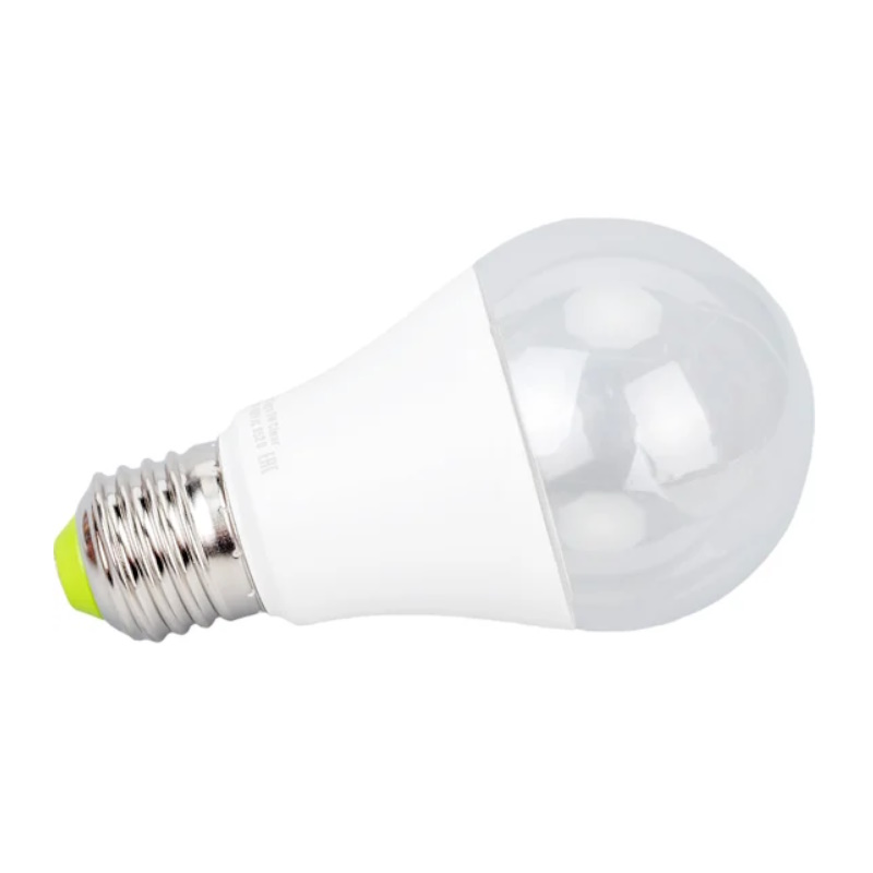 Лампа светодиодная Jazzway PPG A60 Agro 9Вт A60 5008946 477243, грушевидная, прозрачная, E27, IP20, для растений в Иваново