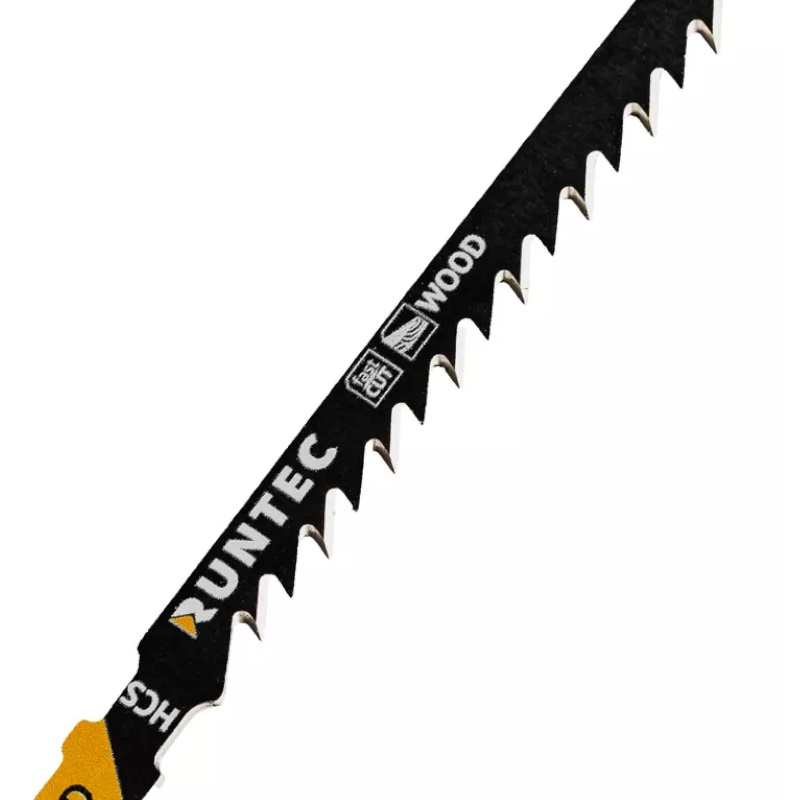 Пилки для лобзика по дереву Runtec T 144 D RT-T144D, HCS, 5 шт.