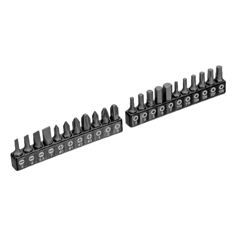 Набор инструментов Denzel 15804, 1/2", 1/4", CrV, S2, пластиковый кейс, 122 предмета в Иваново
