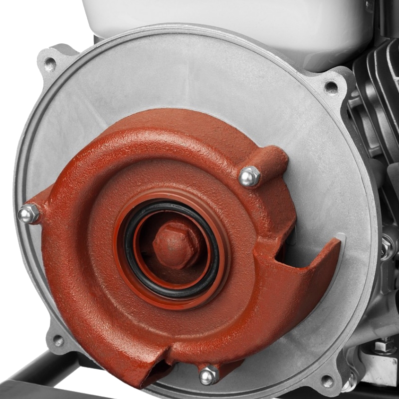 Мотопомпа бензиновая Зубр ЗБМП-600, 4-х тактная, ручной пуск, высота подачи 26м, 600л/мин