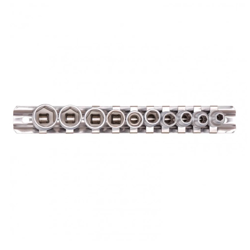 Набор торцевых головок Stels 13602, 1/4", 6-ти гр., CrV, 10шт., 4-13мм в Коврове
