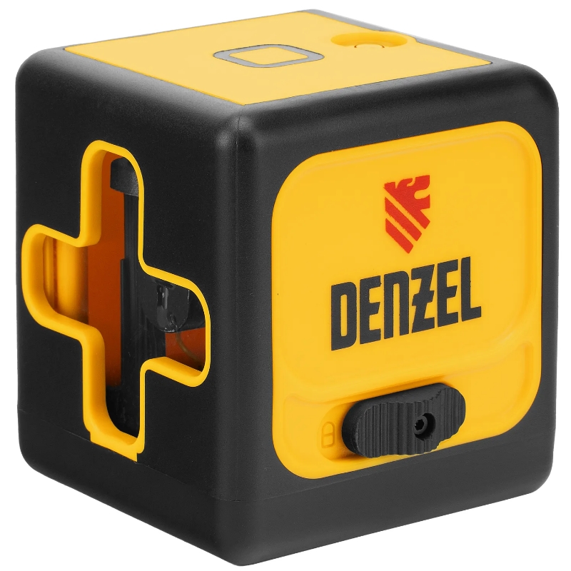 Лазерный уровень Denzel DQB 35016, 30 м, зеленый луч, батарейки, сумка в Туле