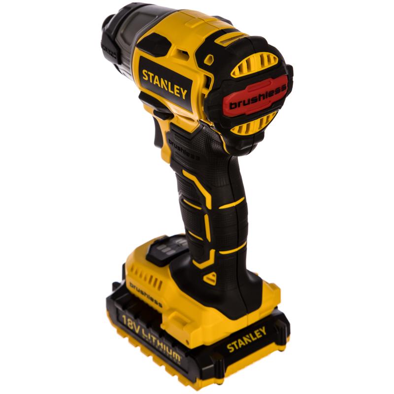 Аккумуляторный винтоверт Stanley SBI201D2K-RU (2 аккумулятора, напряжение 18v, вес 1.3 кг) в Туле