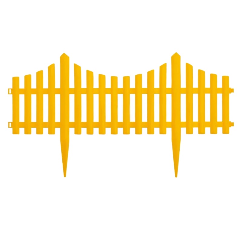 Забор декоративный Palisad "Гибкий" 65016, 24х300 см, желтый в Череповце