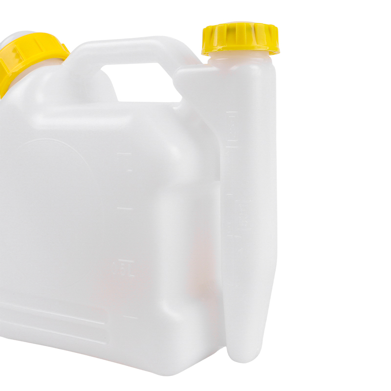 Емкость для приготовления топливной смеси Rezer 03.011.00083, 1л., отсек замера масла + отсек для смешивания с бензином